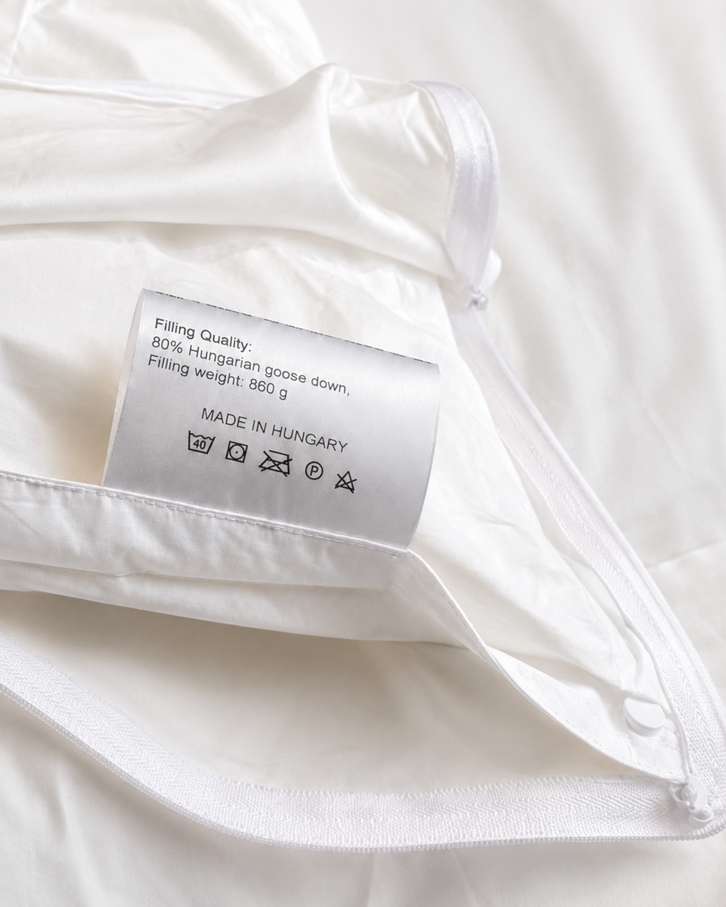 Hungarian Goose Down Duvet 200 × 200 cm | Medium Warm | Sleeplandia