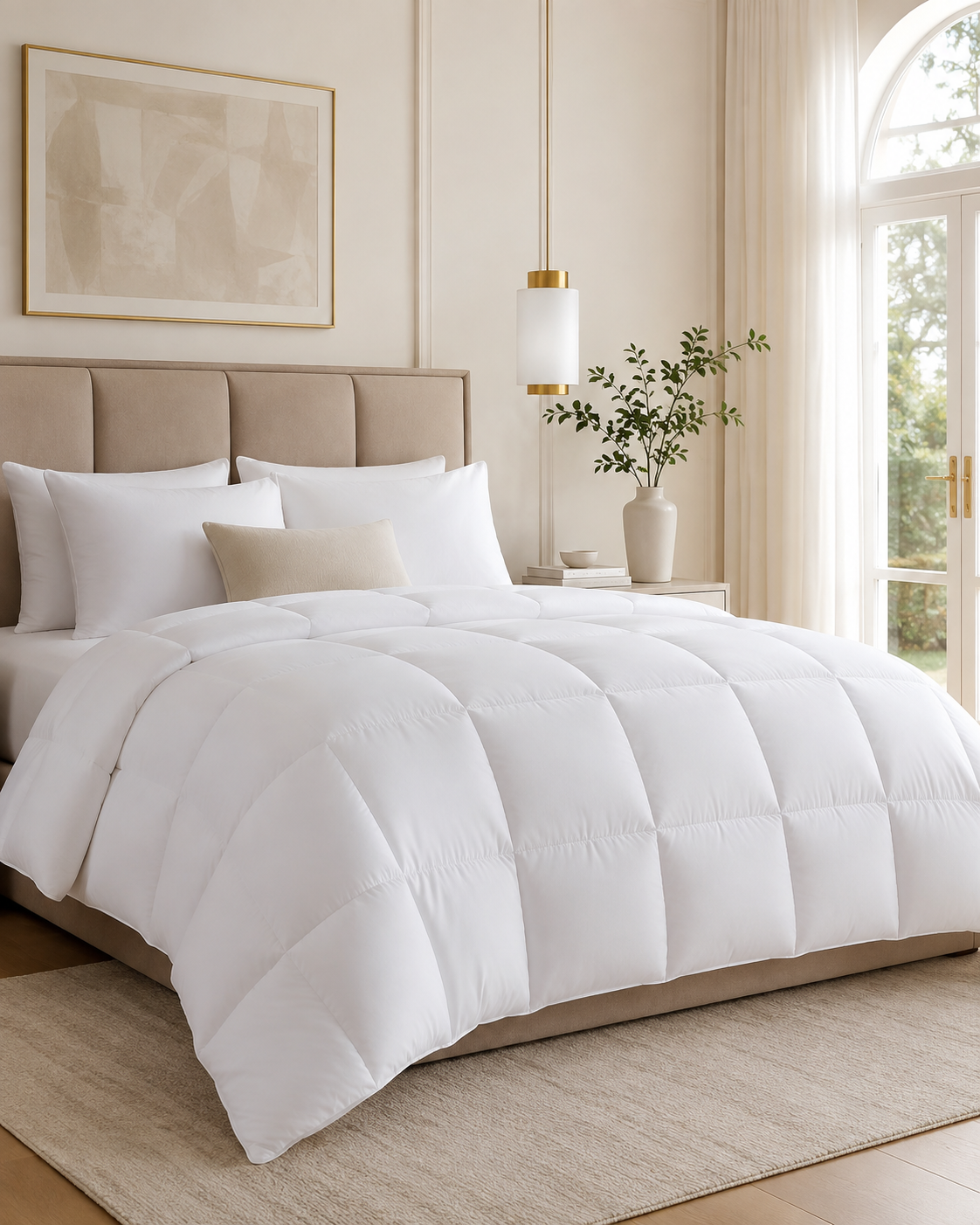 Premium 100% Hungarian Goose Down Duvet 200 × 200 cm | Sleeplandia